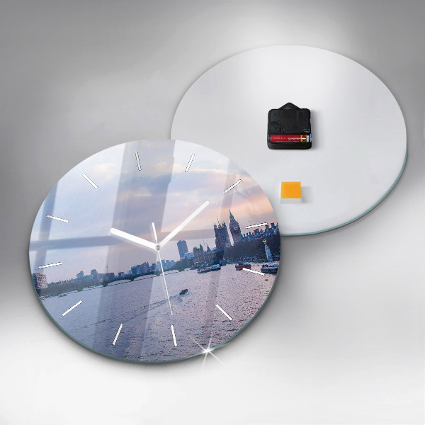 Reloj de cristal redondo Panorama del London Eye