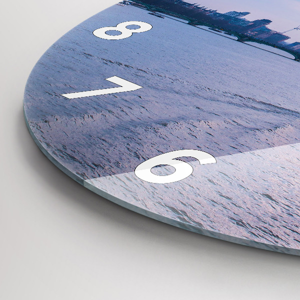 Reloj de cristal redondo Panorama del London Eye