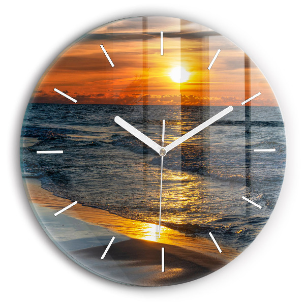 Reloj redondo pared Władysławowo Mar Báltico