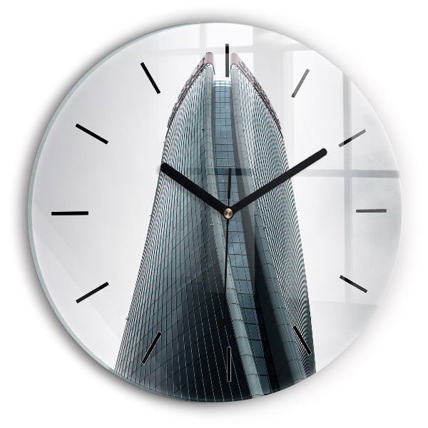 Reloj de pared redondo Rascacielos de Milán