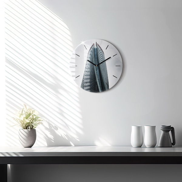 Reloj de pared redondo Rascacielos de Milán