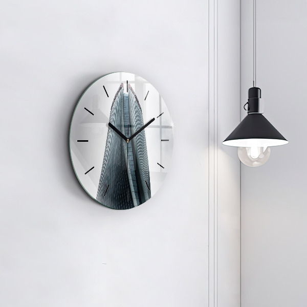 Reloj de pared redondo Rascacielos de Milán