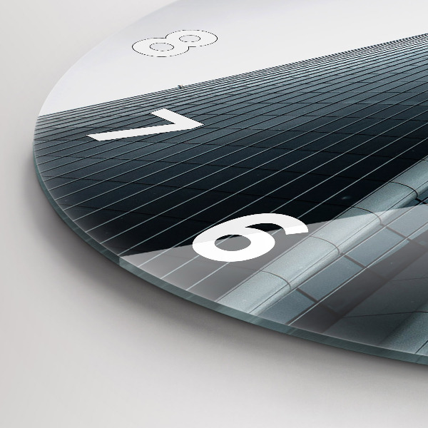 Reloj de pared redondo Rascacielos de Milán