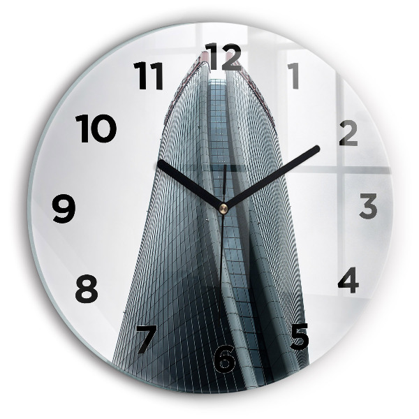 Reloj de pared redondo Rascacielos de Milán