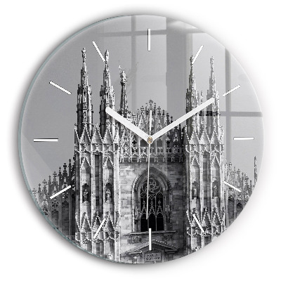 Reloj de pared redondo Catedral Duomo Di Milano