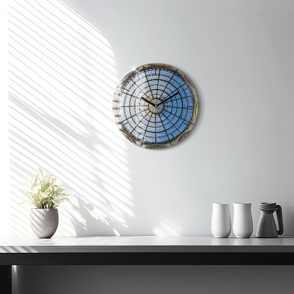 Reloj de pared redondo Centro comercial de Milán