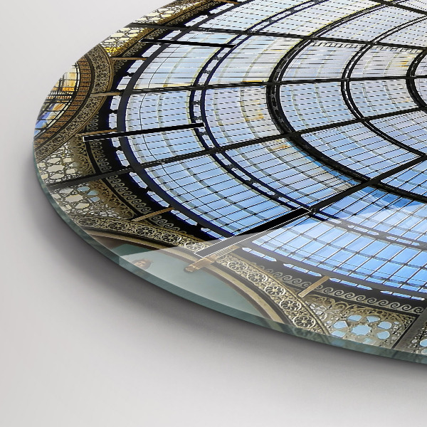 Reloj de pared redondo Centro comercial de Milán