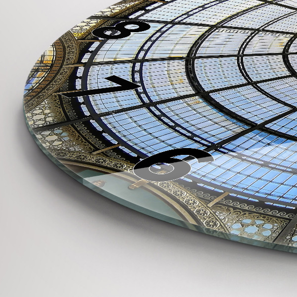 Reloj de pared redondo Centro comercial de Milán