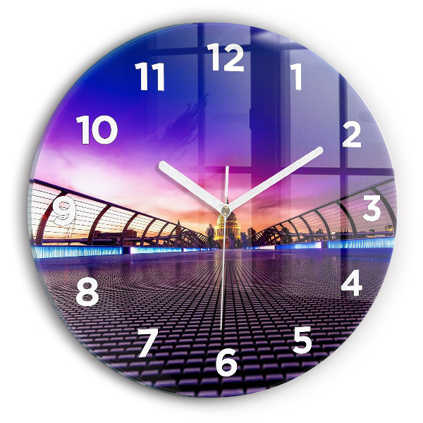 Reloj de cristal redondo Catedral de San Pablo