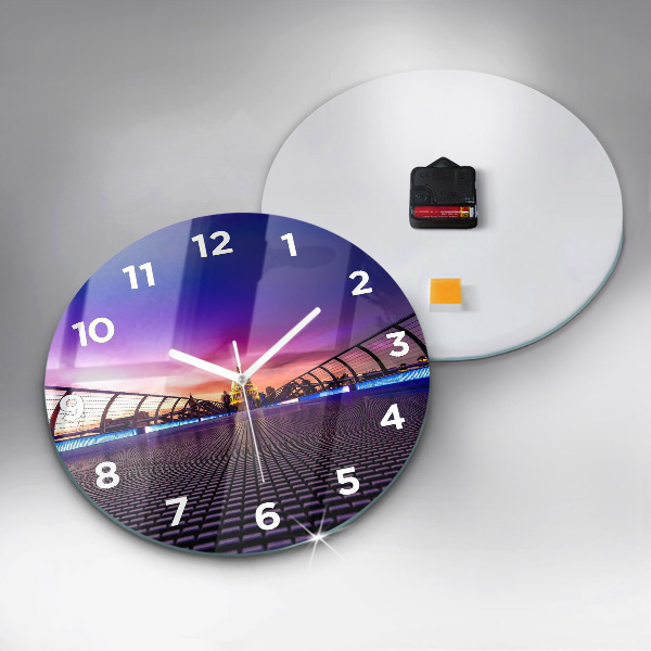 Reloj de cristal redondo Catedral de San Pablo