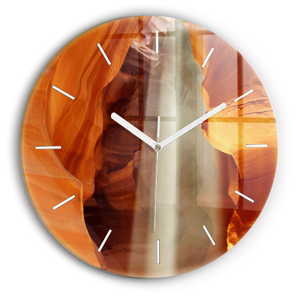 Reloj de pared redondo Cañón del desierto