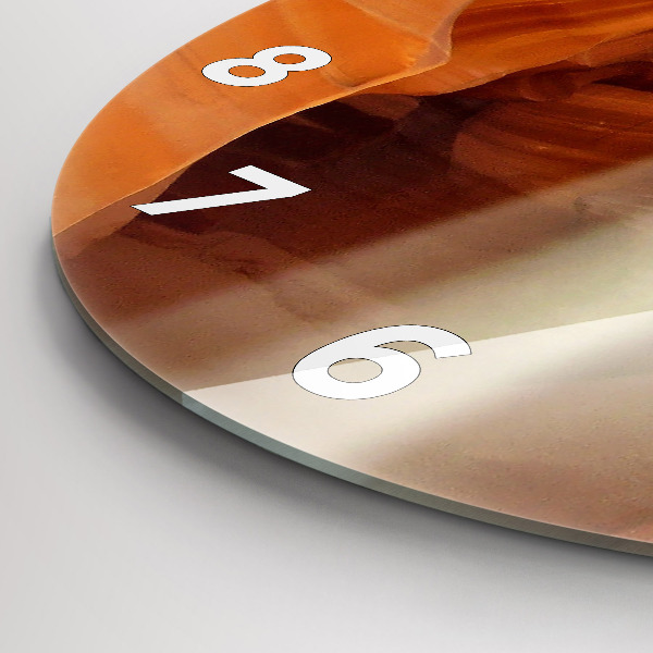 Reloj de pared redondo Cañón del desierto