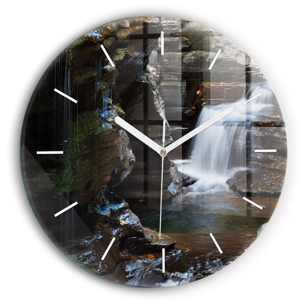Reloj de cristal redondo Puente Golden Gate