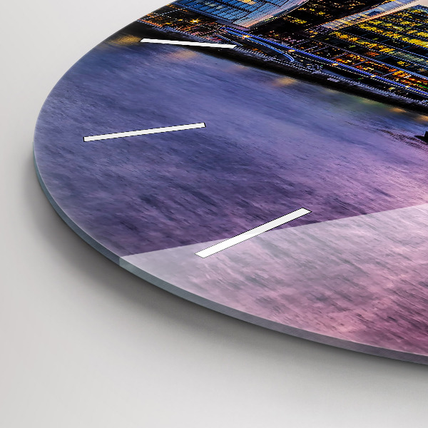 Reloj redondo pared Vista de Londres