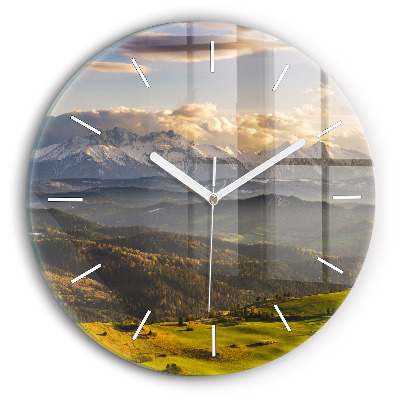 Reloj de pared redondo Pieniny - Alto Pico