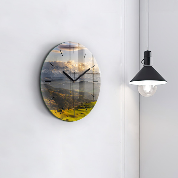 Reloj de pared redondo Pieniny - Alto Pico