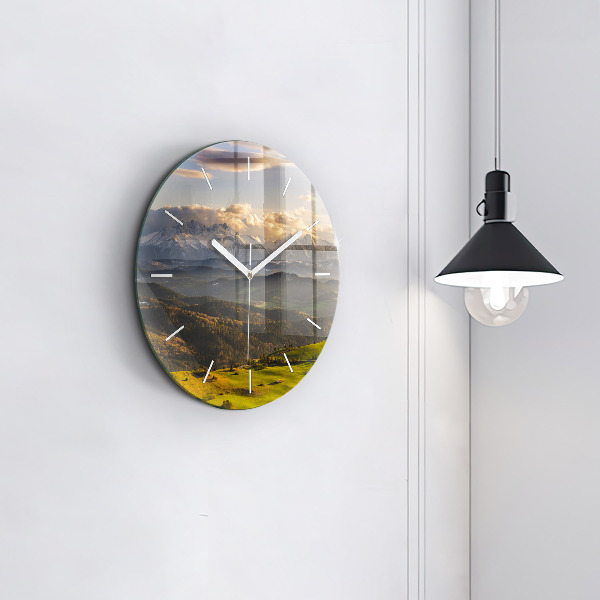 Reloj de pared redondo Pieniny - Alto Pico