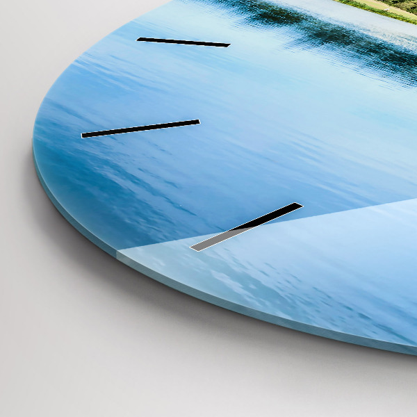 Reloj redondo pared Castillo de Leeds