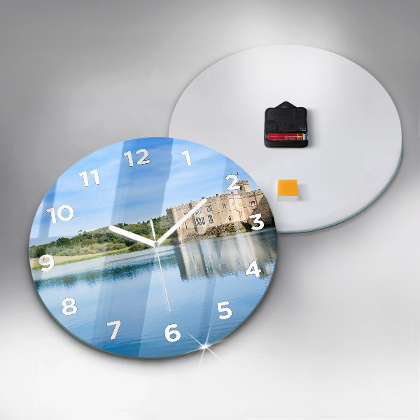 Reloj redondo pared Castillo de Leeds