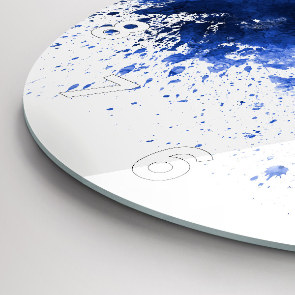 Reloj de cristal redondo Acuarela de San Antonio