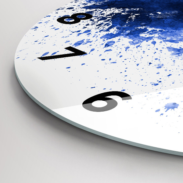 Reloj de cristal redondo Acuarela de San Antonio