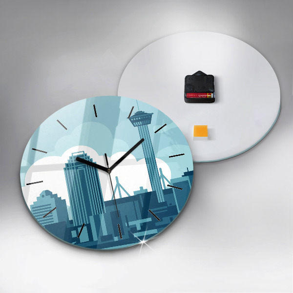 Reloj de pared redondo Arquitectura en Estados Unidos