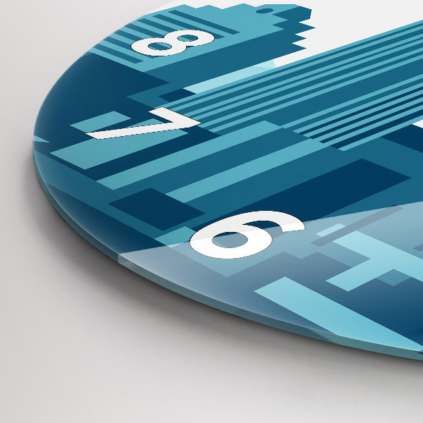 Reloj de pared redondo Arquitectura en Estados Unidos