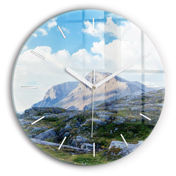 Reloj de pared redondo Paisaje rocoso