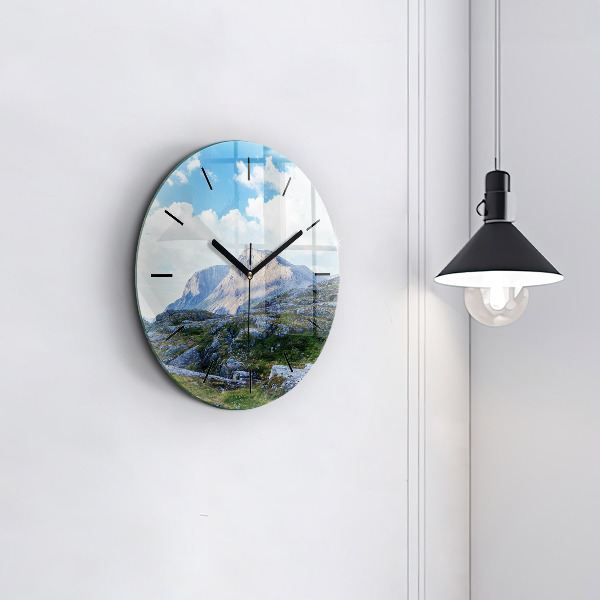 Reloj de pared redondo Paisaje rocoso