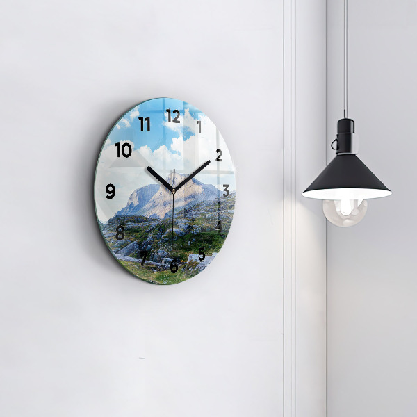 Reloj de pared redondo Paisaje rocoso