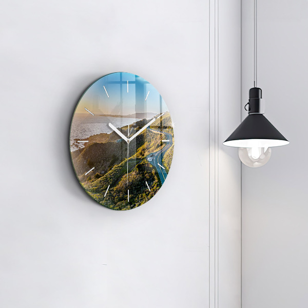 Reloj redondo pared Carretera de San Francisco