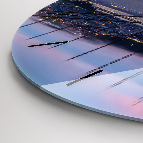 Reloj de pared redondo Puente de San Francisco