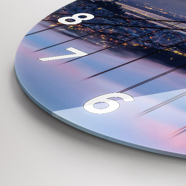 Reloj de pared redondo Puente de San Francisco