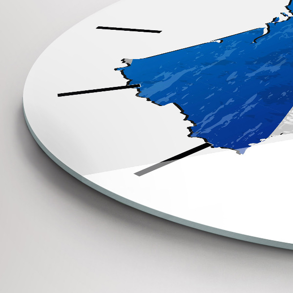 Reloj de pared redondo Bandera de Francia