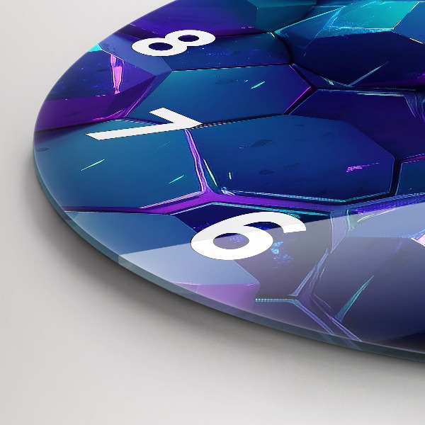 Reloj de pared redondo Formas geométricas