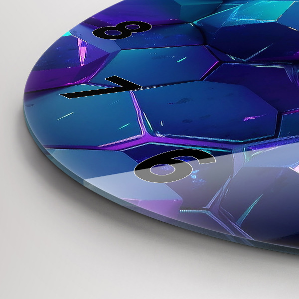 Reloj de pared redondo Formas geométricas