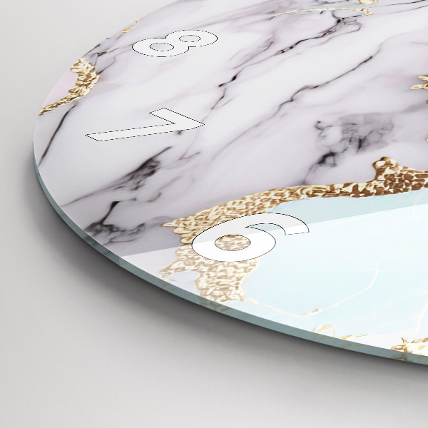 Reloj redondo pared Mármol