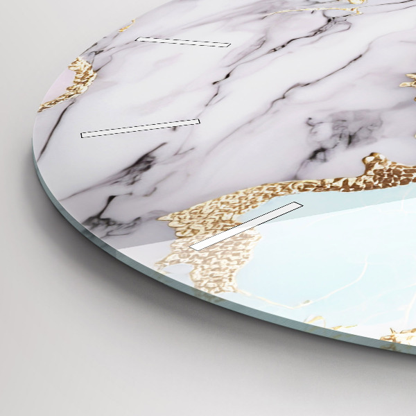 Reloj redondo pared Mármol