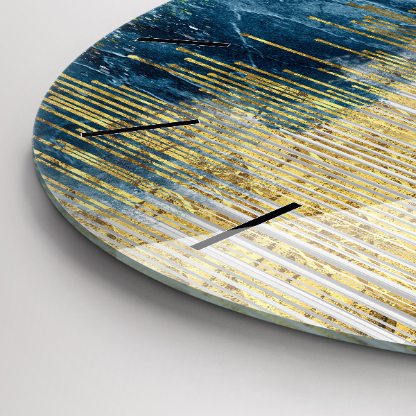 Reloj redondo pared Patrón decorativo