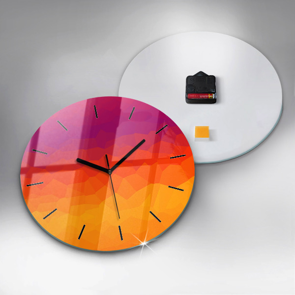 Reloj redondo pared Amanecer