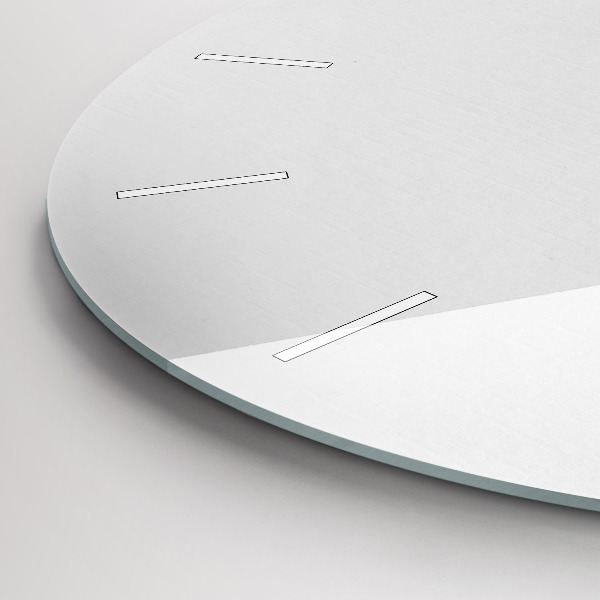 Reloj de cristal redondo Estrellas