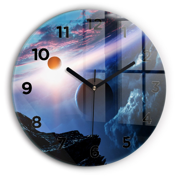 Reloj de pared redondo Gran galaxia