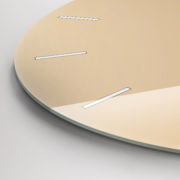 Reloj de pared redondo Luz abstracta