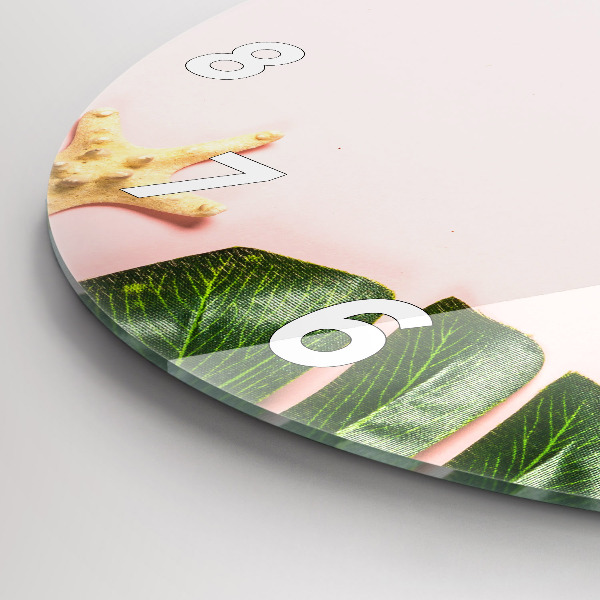 Reloj de pared redondo Ambiente veraniego