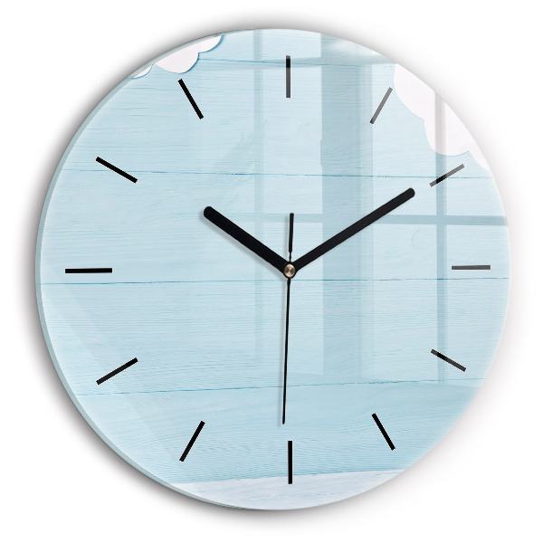 Reloj redondo pared Pizarra infantil