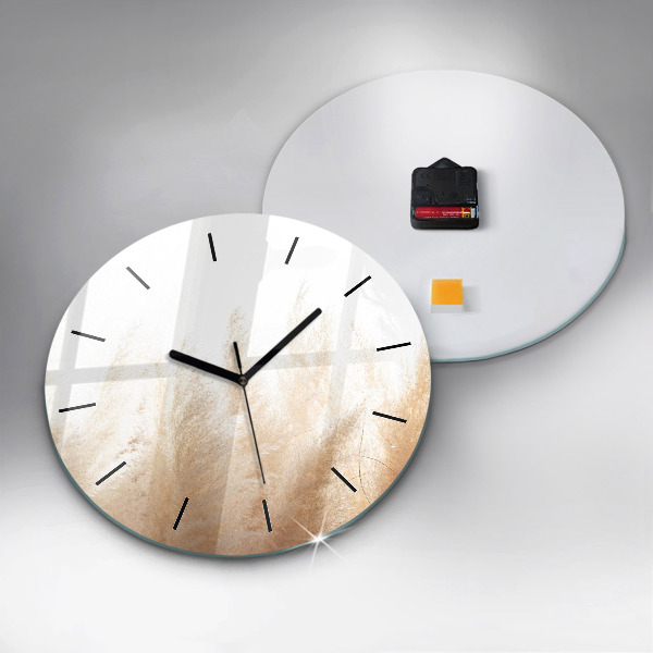 Reloj redondo pared Grano abstracto