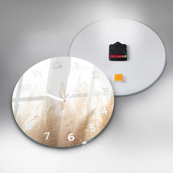 Reloj redondo pared Grano abstracto