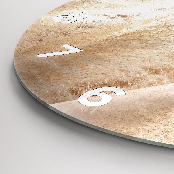 Reloj redondo pared Grano abstracto