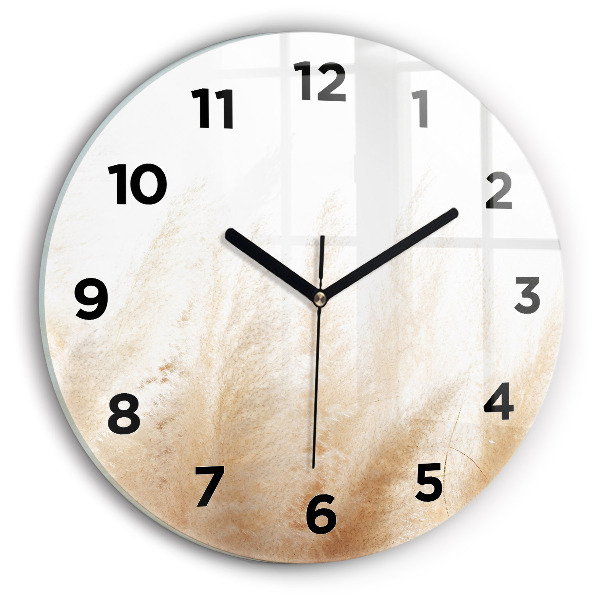 Reloj redondo pared Grano abstracto