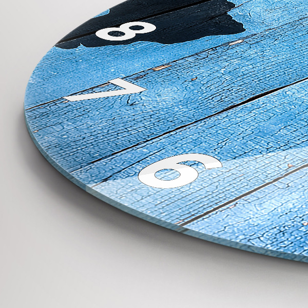 Reloj redondo pared Tablero mapamundi